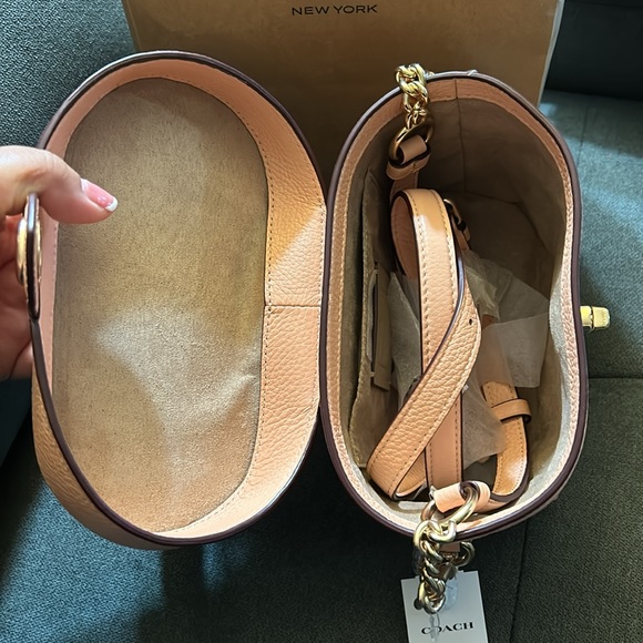 NWT Authentic Coach Kay Crossbody With Floral Whipstitch - Picture 13 of 14